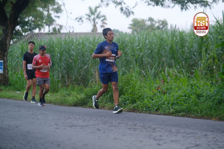 Race photo from Kediri Half Marathon 2025