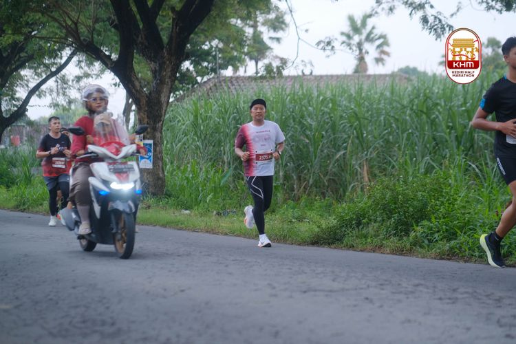 Race photo from Kediri Half Marathon 2025