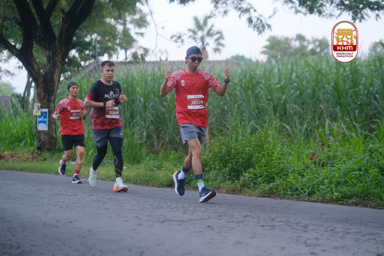 Race photo from Kediri Half Marathon 2025