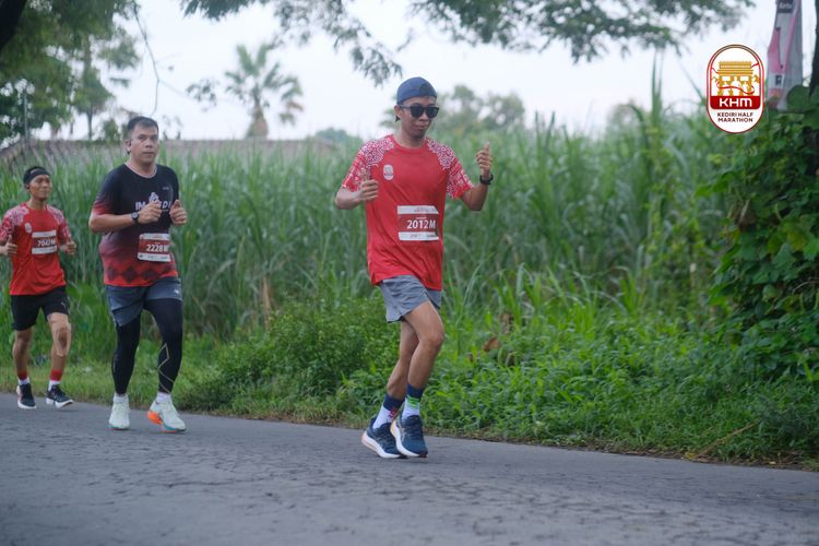 Race photo from Kediri Half Marathon 2025