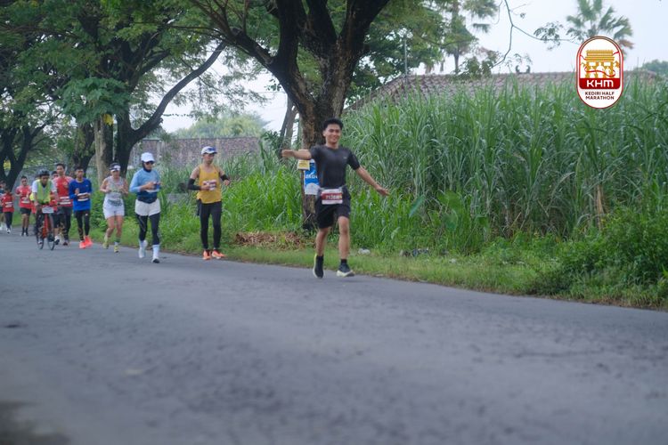 Race photo from Kediri Half Marathon 2025