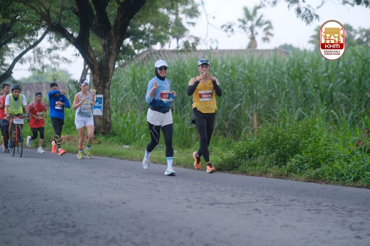 Race photo from Kediri Half Marathon 2025