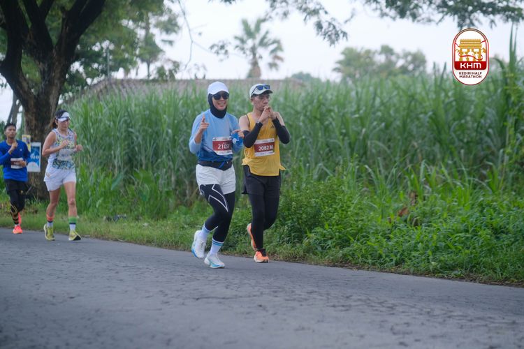 Race photo from Kediri Half Marathon 2025