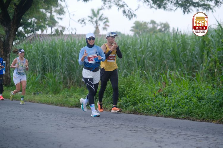 Race photo from Kediri Half Marathon 2025