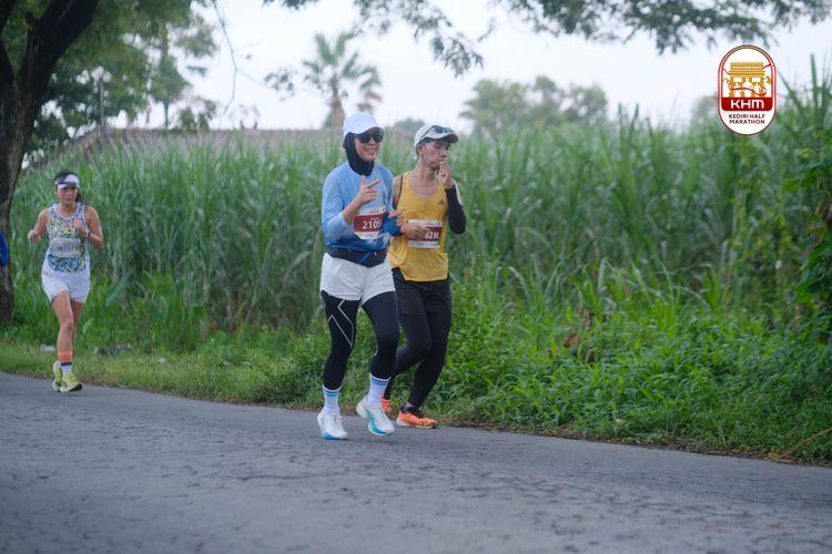 Race photo from Kediri Half Marathon 2025