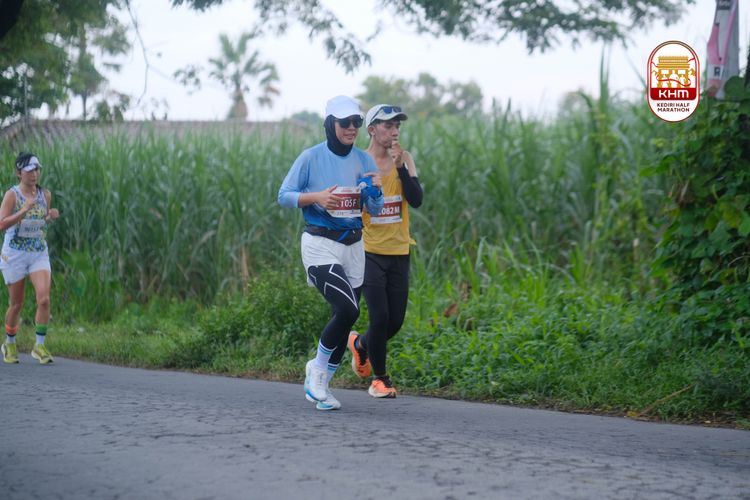 Race photo from Kediri Half Marathon 2025