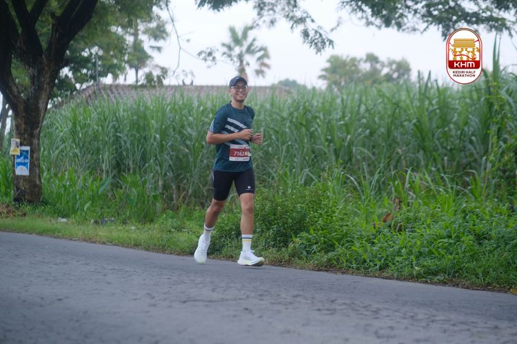 Race photo from Kediri Half Marathon 2025