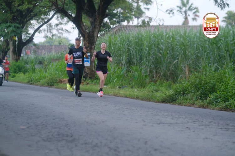 Race photo from Kediri Half Marathon 2025