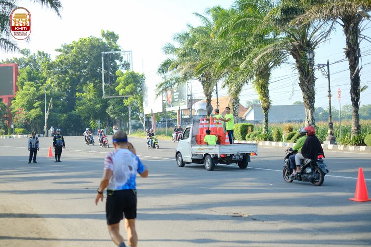 Race photo from Kediri Half Marathon 2024