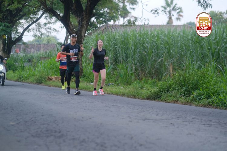 Race photo from Kediri Half Marathon 2025