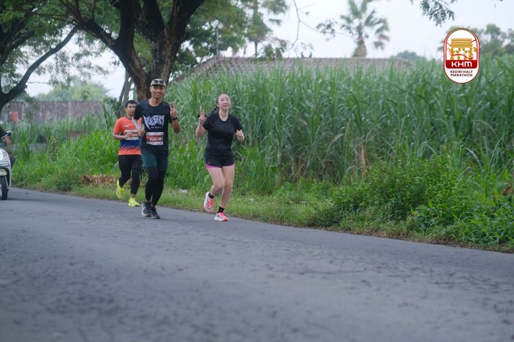 Race photo from Kediri Half Marathon 2025