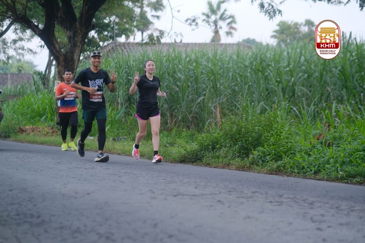 Race photo from Kediri Half Marathon 2025