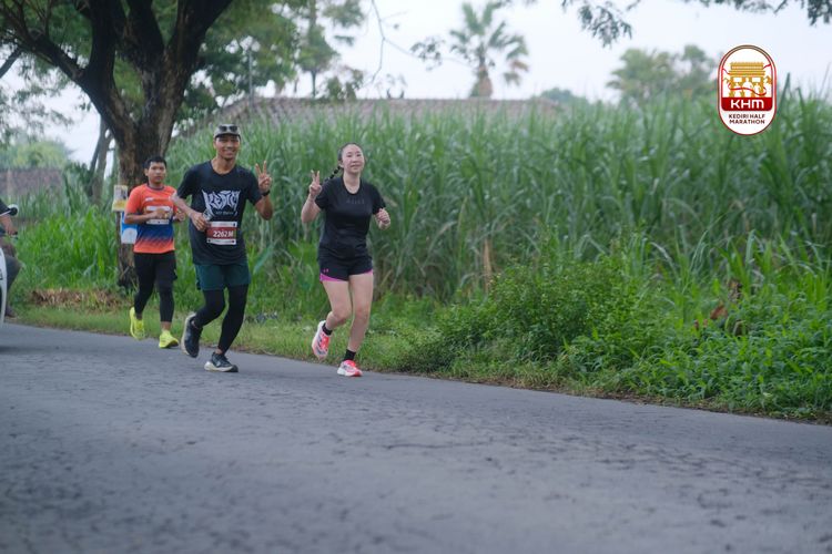 Race photo from Kediri Half Marathon 2025