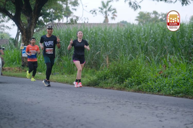 Race photo from Kediri Half Marathon 2025