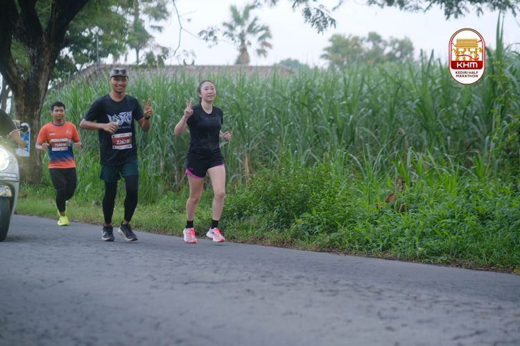 Race photo from Kediri Half Marathon 2025