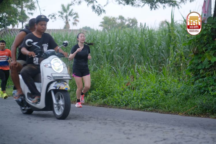 Race photo from Kediri Half Marathon 2025