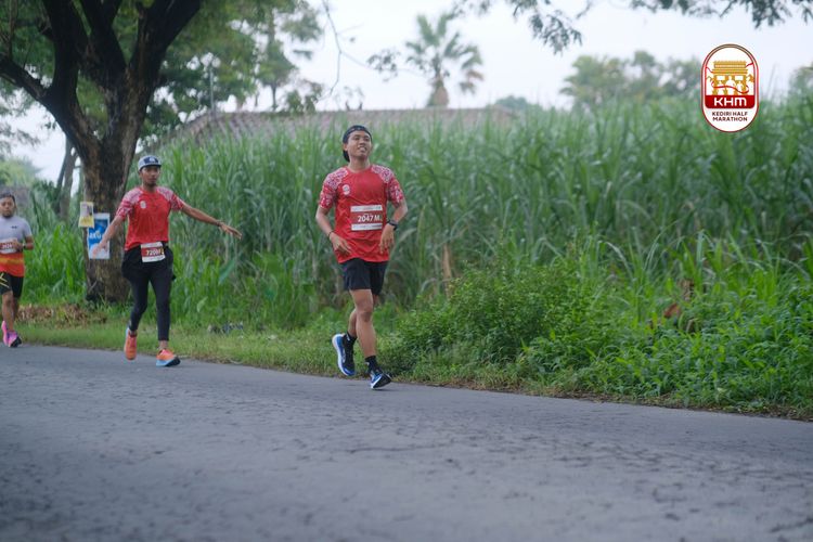 Race photo from Kediri Half Marathon 2025