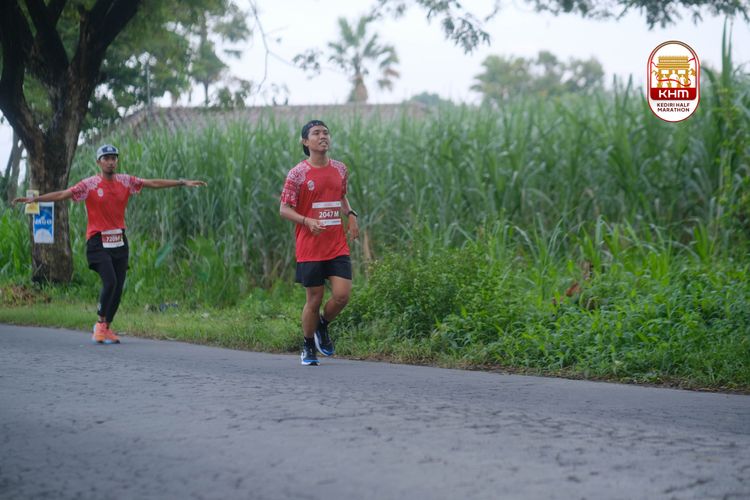 Race photo from Kediri Half Marathon 2025
