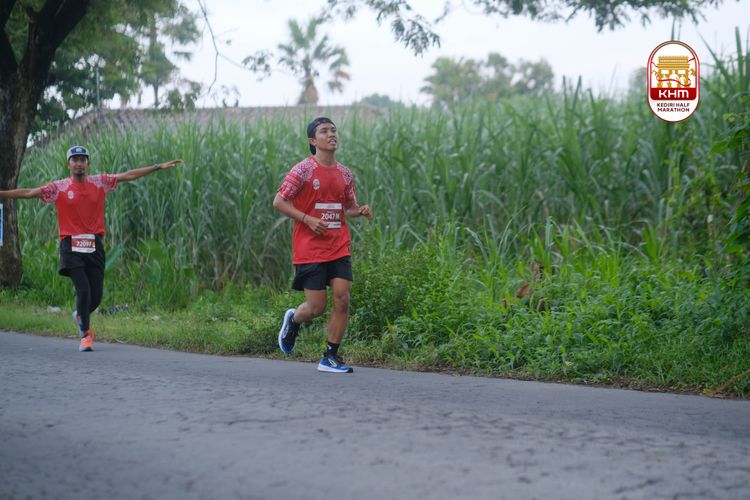 Race photo from Kediri Half Marathon 2025