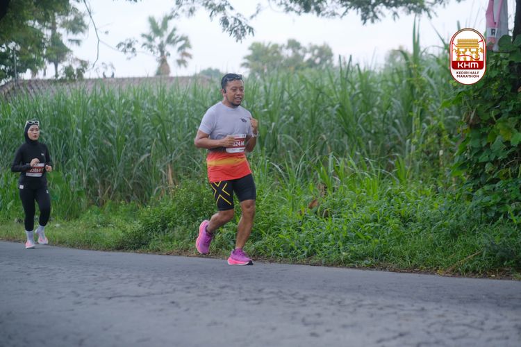 Race photo from Kediri Half Marathon 2025
