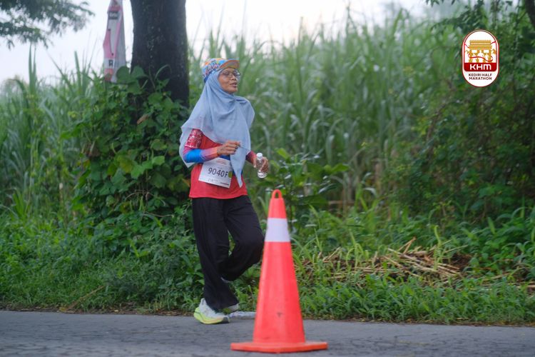 Race photo from Kediri Half Marathon 2025
