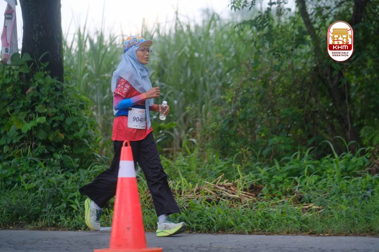 Race photo from Kediri Half Marathon 2025