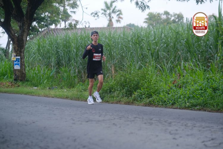 Race photo from Kediri Half Marathon 2025