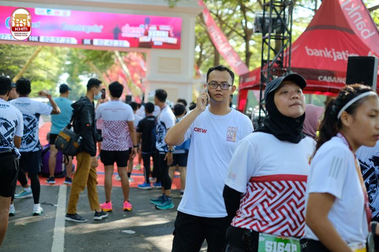 Race photo from Kediri Half Marathon 2024