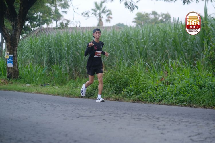 Race photo from Kediri Half Marathon 2025