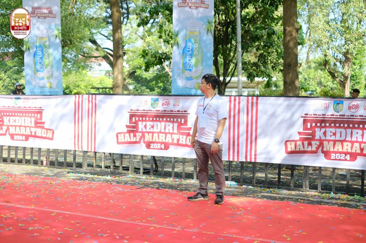 Race photo from Kediri Half Marathon 2024