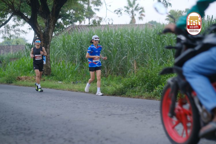 Race photo from Kediri Half Marathon 2025
