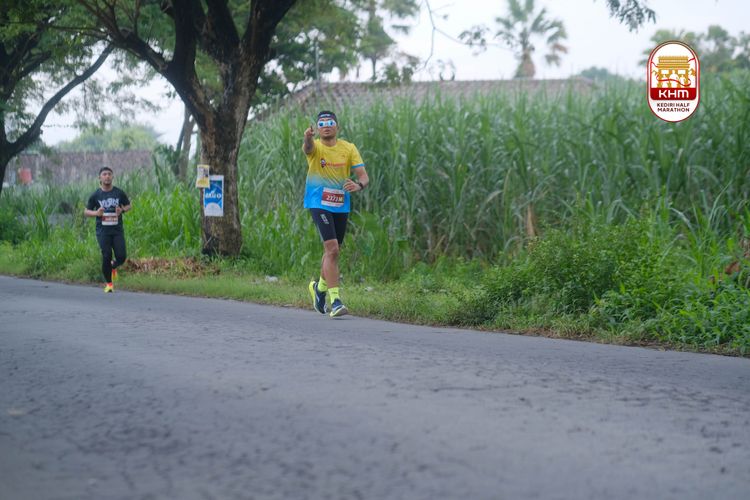 Race photo from Kediri Half Marathon 2025