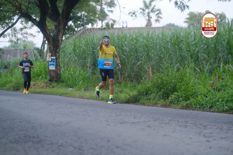 Race photo from Kediri Half Marathon 2025