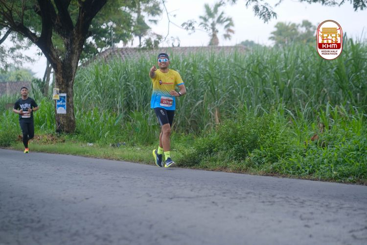 Race photo from Kediri Half Marathon 2025