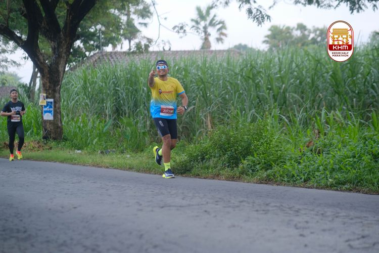 Race photo from Kediri Half Marathon 2025