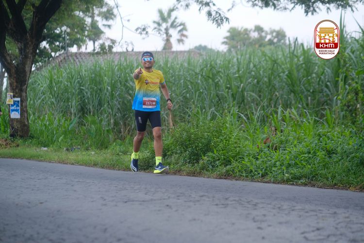 Race photo from Kediri Half Marathon 2025