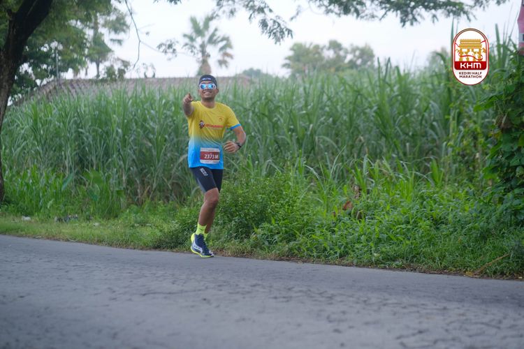 Race photo from Kediri Half Marathon 2025