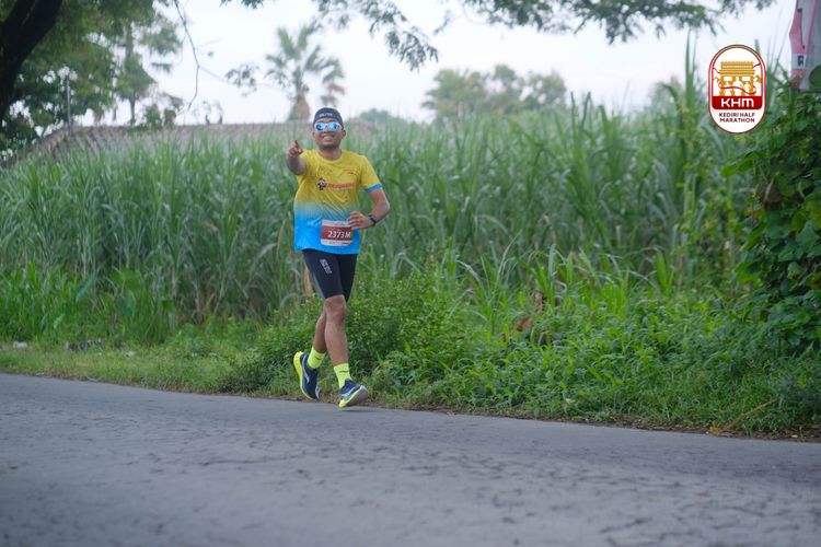 Race photo from Kediri Half Marathon 2025
