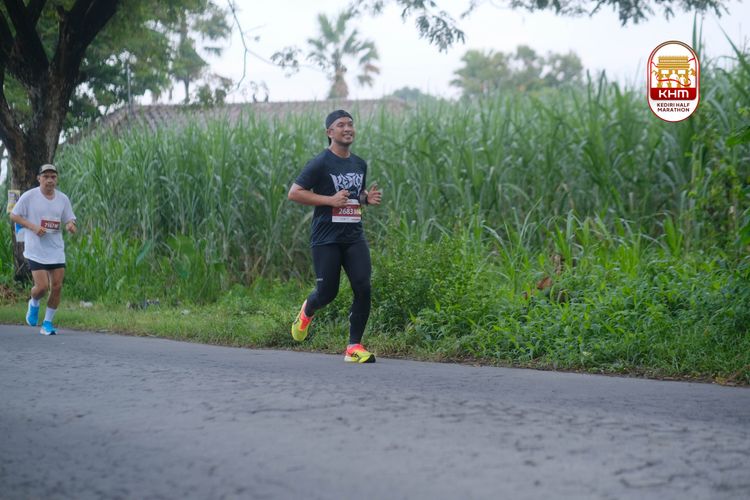 Race photo from Kediri Half Marathon 2025