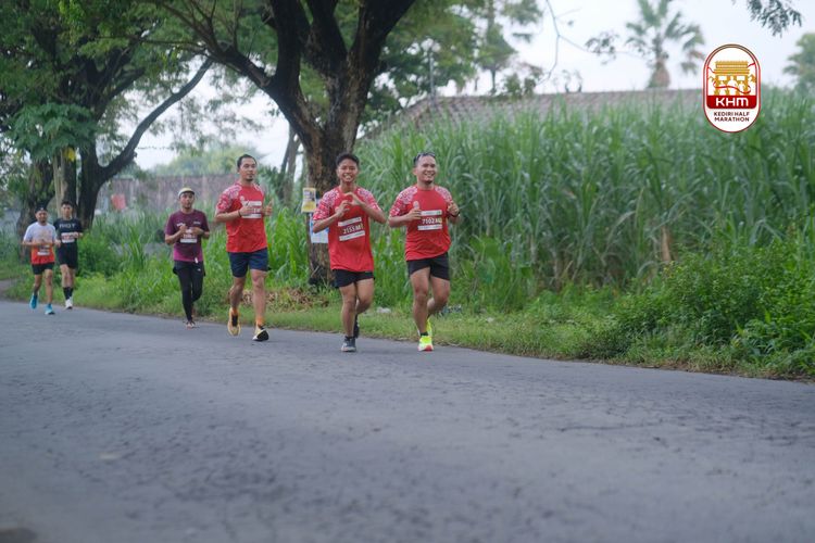Race photo from Kediri Half Marathon 2025