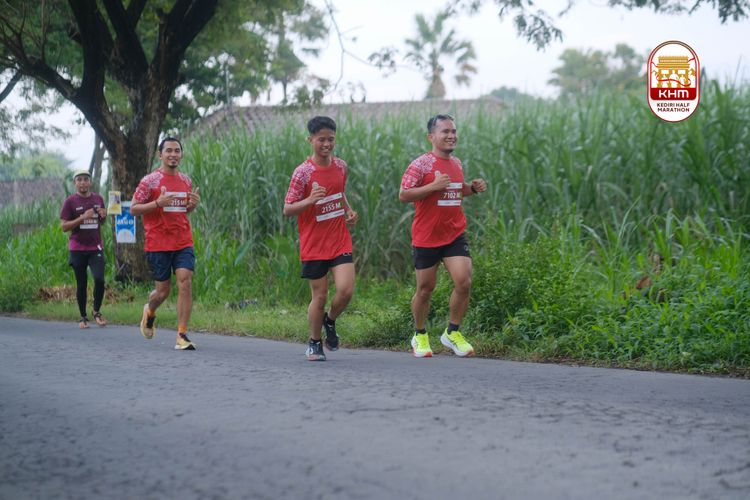 Race photo from Kediri Half Marathon 2025
