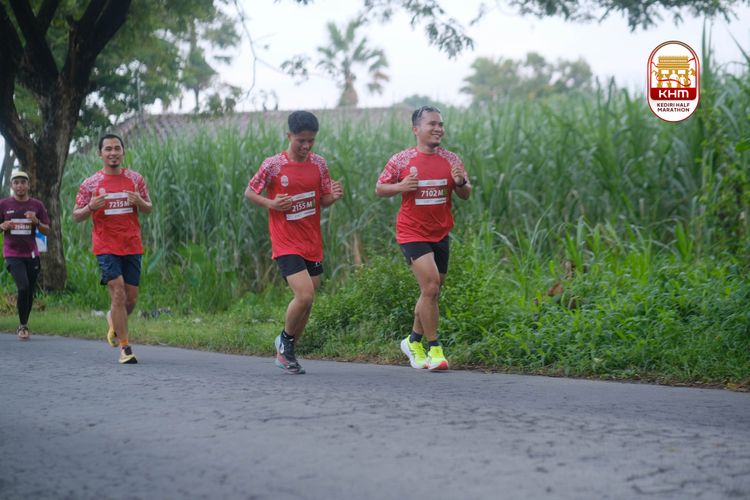 Race photo from Kediri Half Marathon 2025