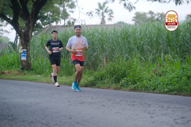 Race photo from Kediri Half Marathon 2025