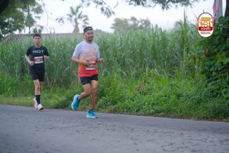 Race photo from Kediri Half Marathon 2025