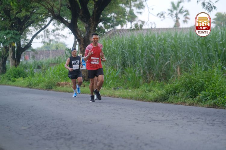Race photo from Kediri Half Marathon 2025