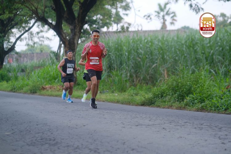 Race photo from Kediri Half Marathon 2025
