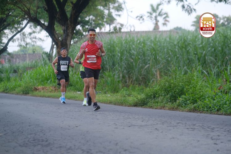 Race photo from Kediri Half Marathon 2025