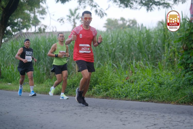 Race photo from Kediri Half Marathon 2025