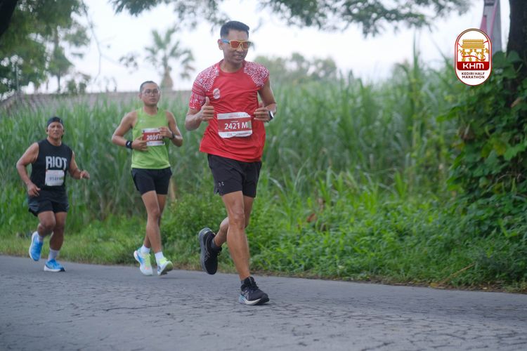 Race photo from Kediri Half Marathon 2025