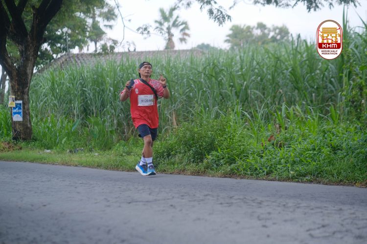 Race photo from Kediri Half Marathon 2025